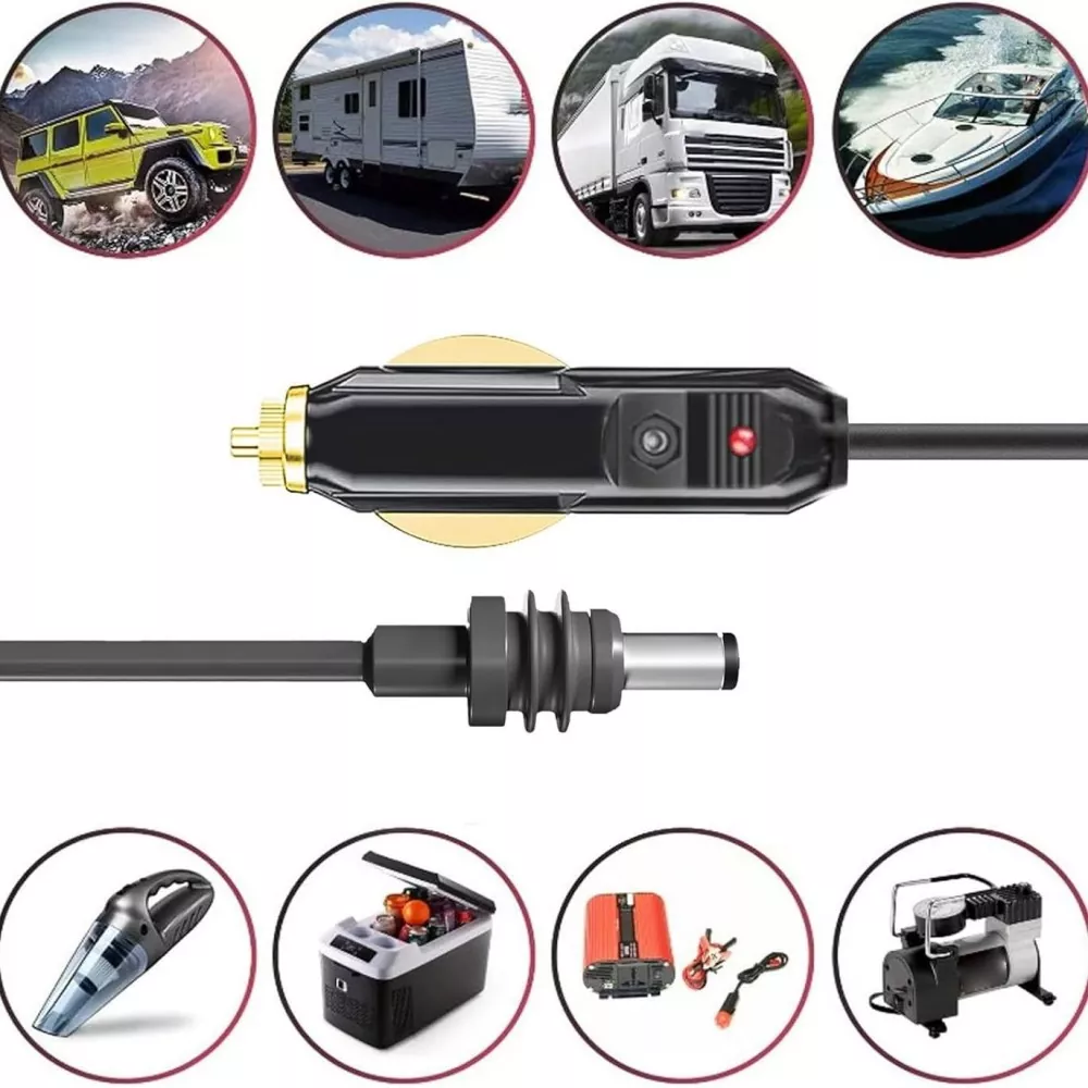 Starlink DC to Gold Plated Car Charger Cable