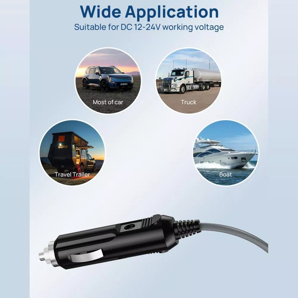 Starlink DC to Nickel Plated Car Charger Cable